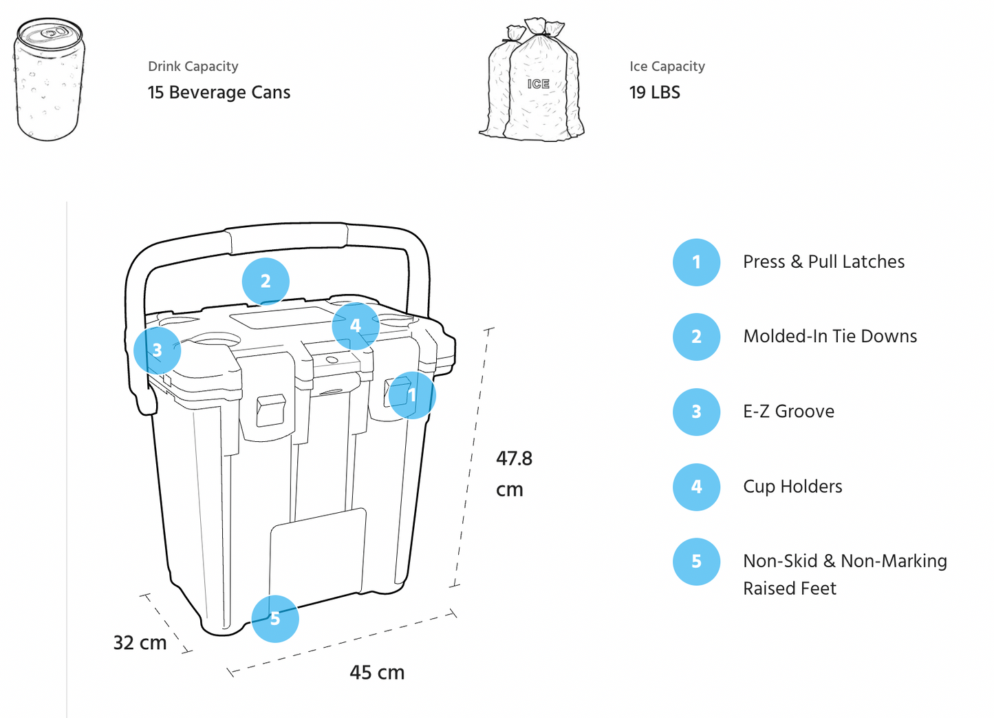 Pelican 20QT Elite Cooler